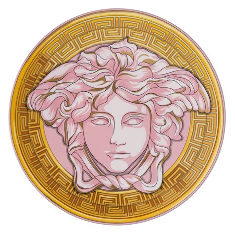 versace pink plates|rosenthal Versace pic high quality.